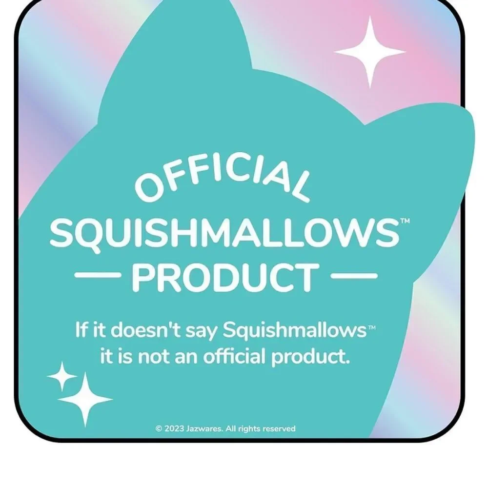 Squishmallows set of 6 mini all de without tags size 7 mini